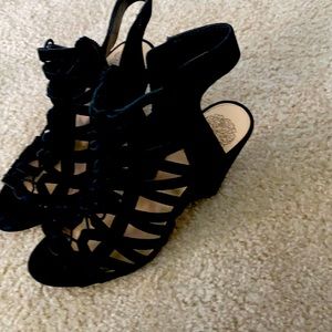 Fairly used. Vince camuto.suade